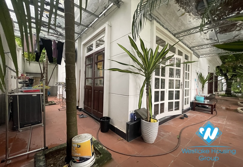 Large house for rent in D block, Tay Ho, Hanoi